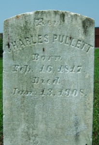 Rev. Charles Pullet, Houston Cemetery, Salisbury, Md, son of Rev Frost Pollitt